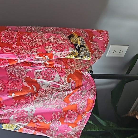 J.Crew Band Collar Paisley Classic Cotton Popover Tunic - Picture 4 of 6